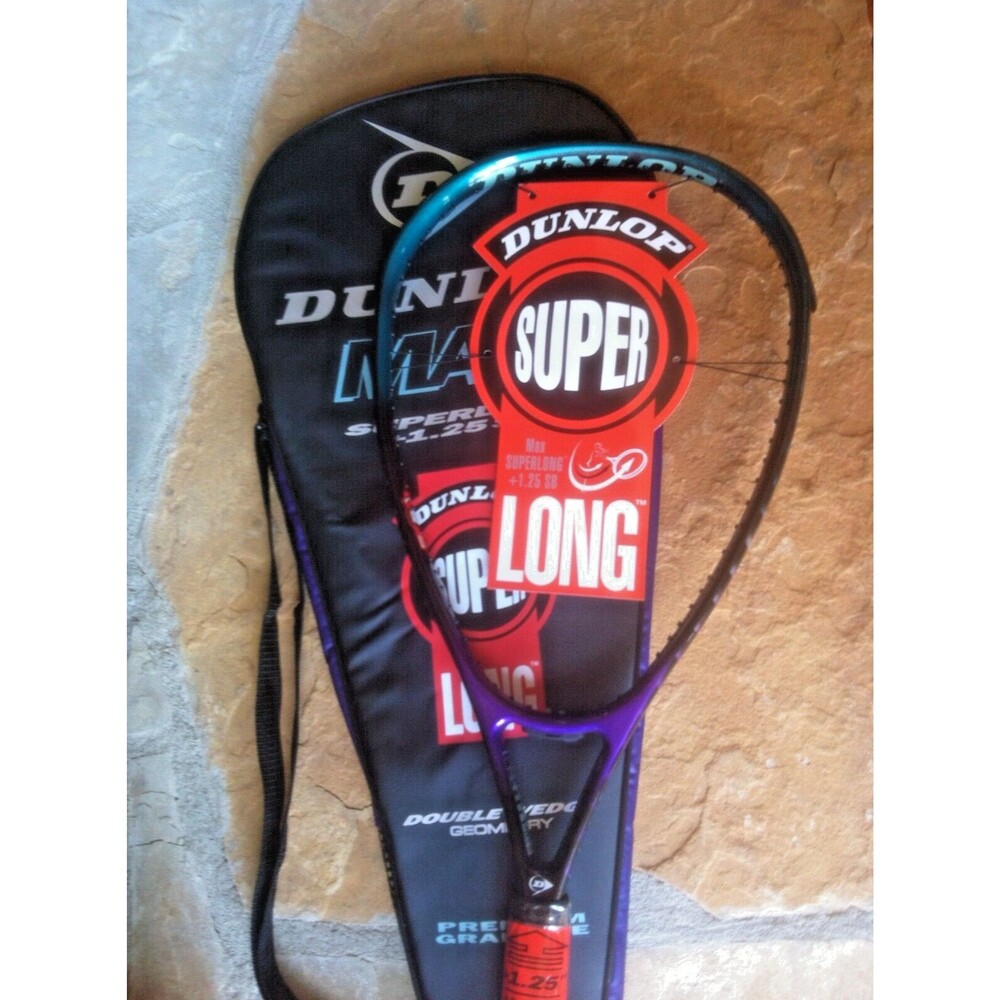DUNLOP Tennis Racket MAX Superlong +1.25 SB size 4-3/8" Grip Racquet NEW!